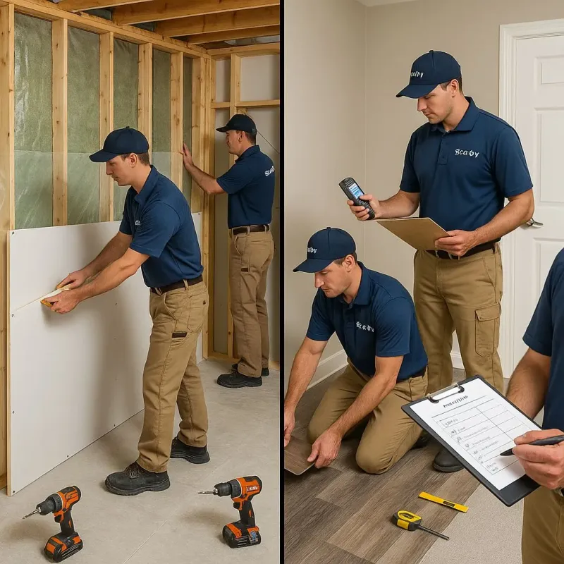Repairs and Reconstruction process in Harrison County, OH